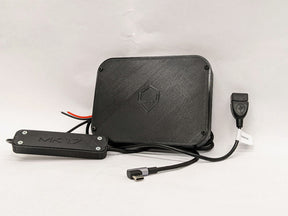 The MK1 Tablet Companion is for owners who are using an aftermarket audio solution (like a Kenwood head unit) and would like to use additional USB accessories such as OBDII readers, USB Cameras, Apple CarPlay USB dongles or Brainiac USB climate control units.  This unit provides tablet charging and USB accessory at the same time in a manner that will not drain the tablet battery when the vehicle is turned off.